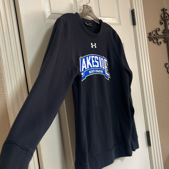 Under Armour size small loose Lakeside Rams black sweatshirt. Great condition! - Picture 2 of 6